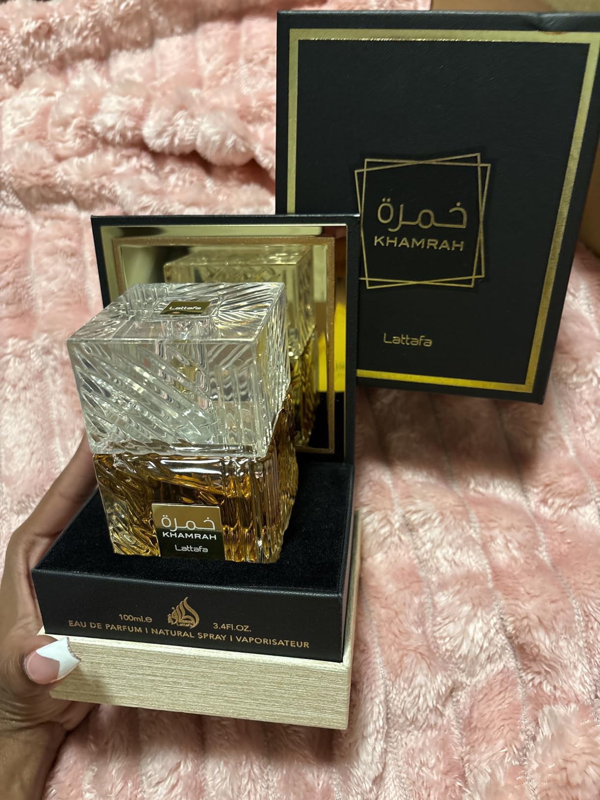 Recensione Cliente Profumo Lattafa Khamrah 6