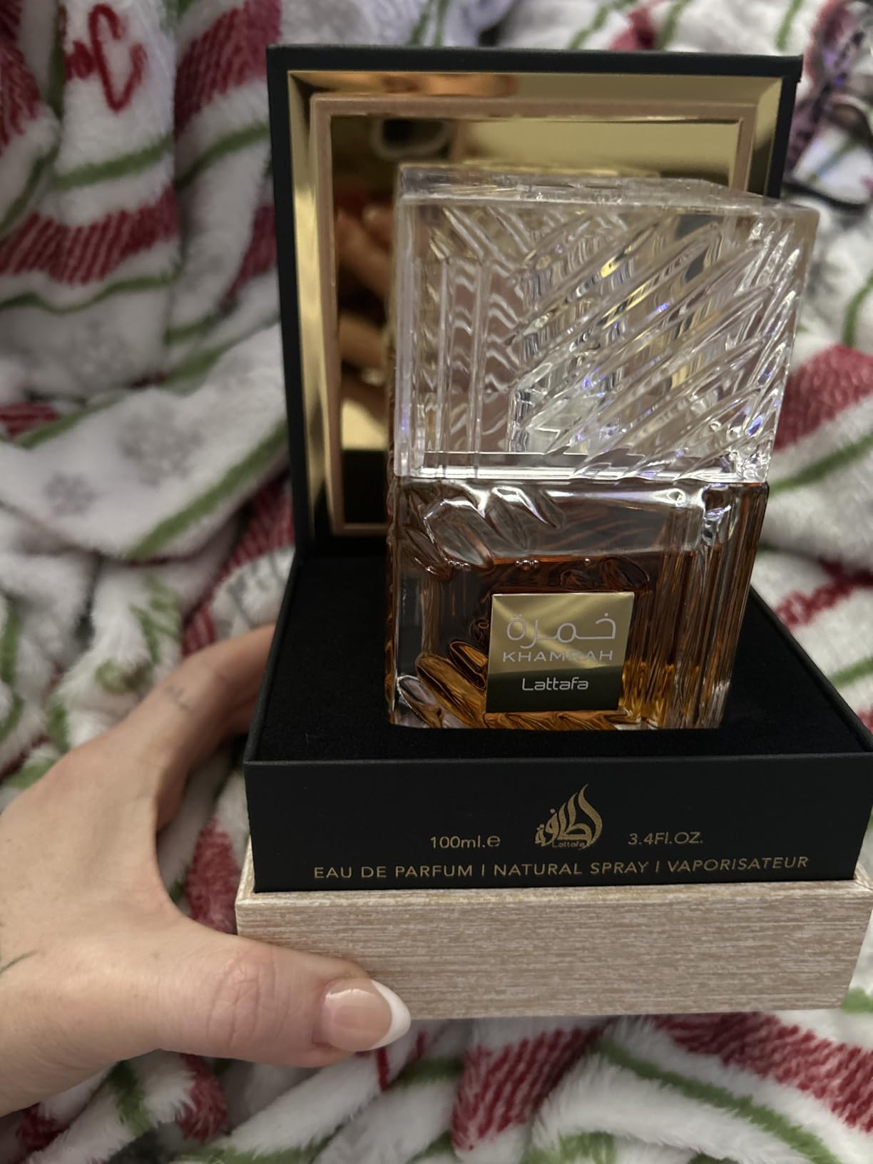 Recensione Cliente Profumo Lattafa Khamrah 7